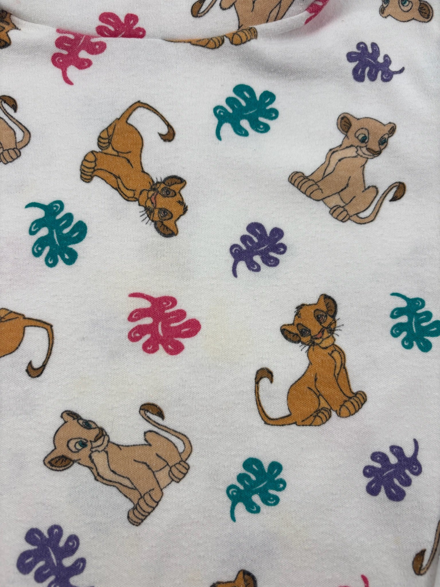 Vintage Lion King Aop Turtleneck 3/4T