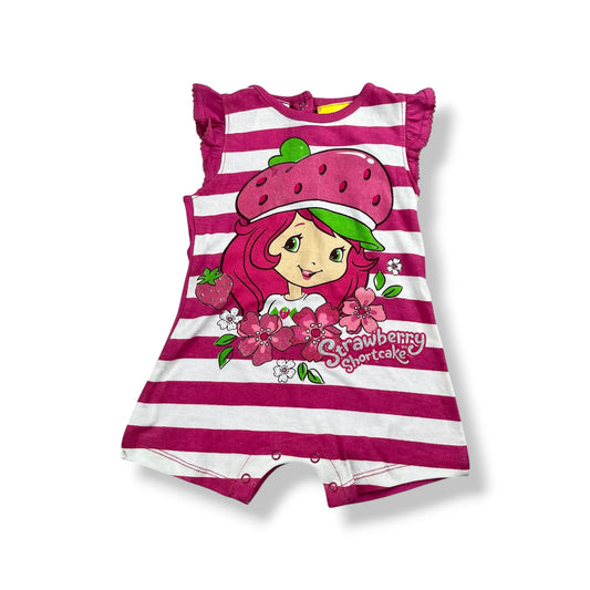 Y2K Strawberry Shortcake Romper 18 Months