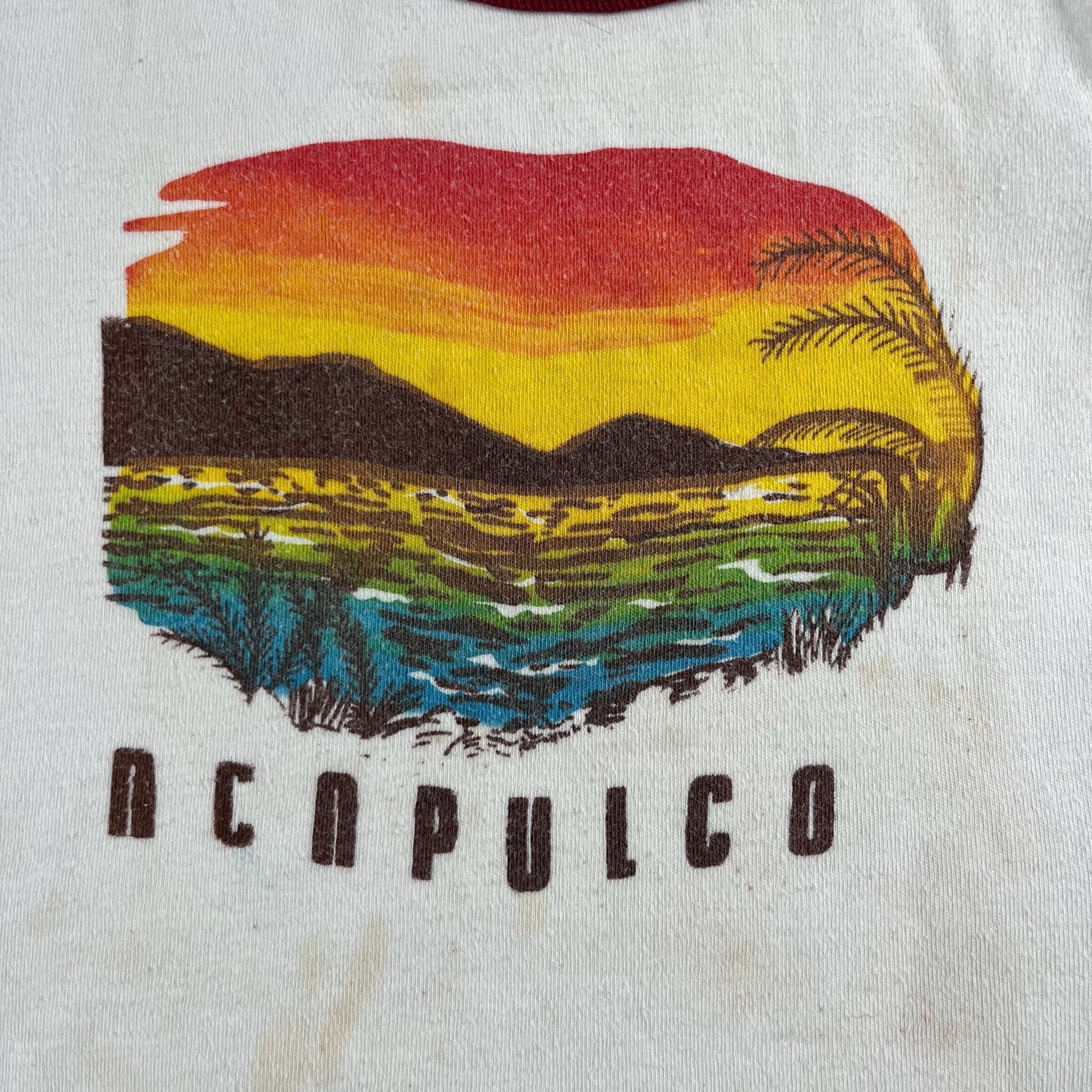 Vintage Acapulco Souvenir Shirt 3T