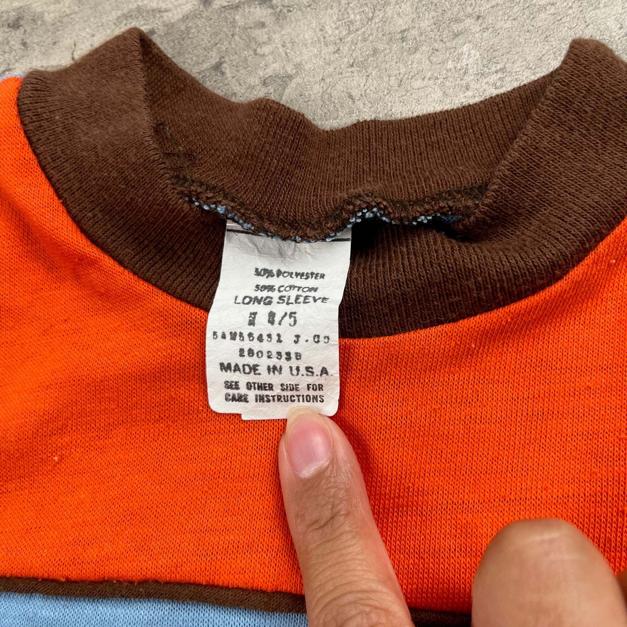 Vintage 70's Defense Longsleeve 2T