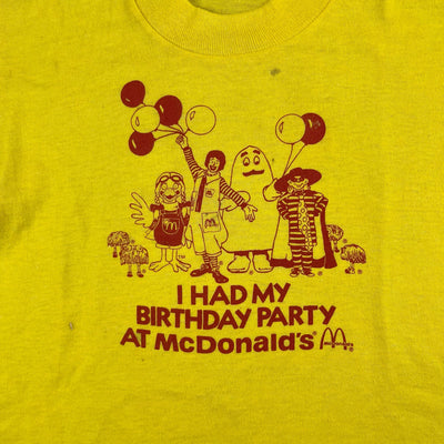 Vintage McDonalds Ringer 4/5T