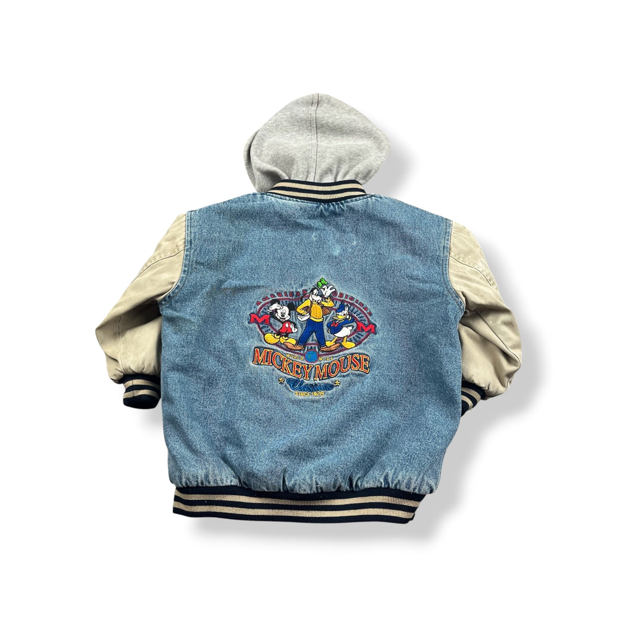 Vintage Disney Denim Jacket 3/4T