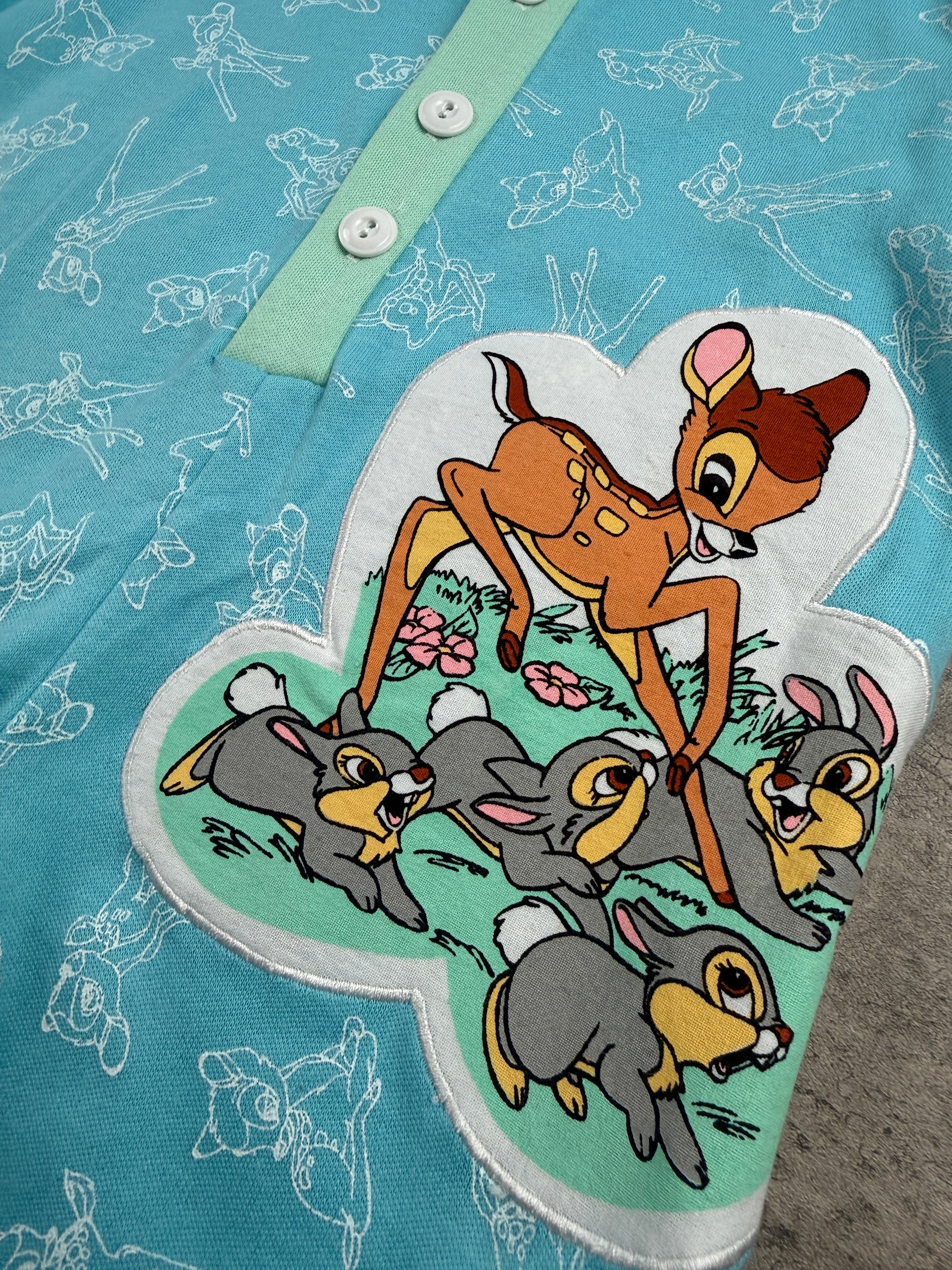 Vintage Deadstock Bambi Romper 12-18 Mo