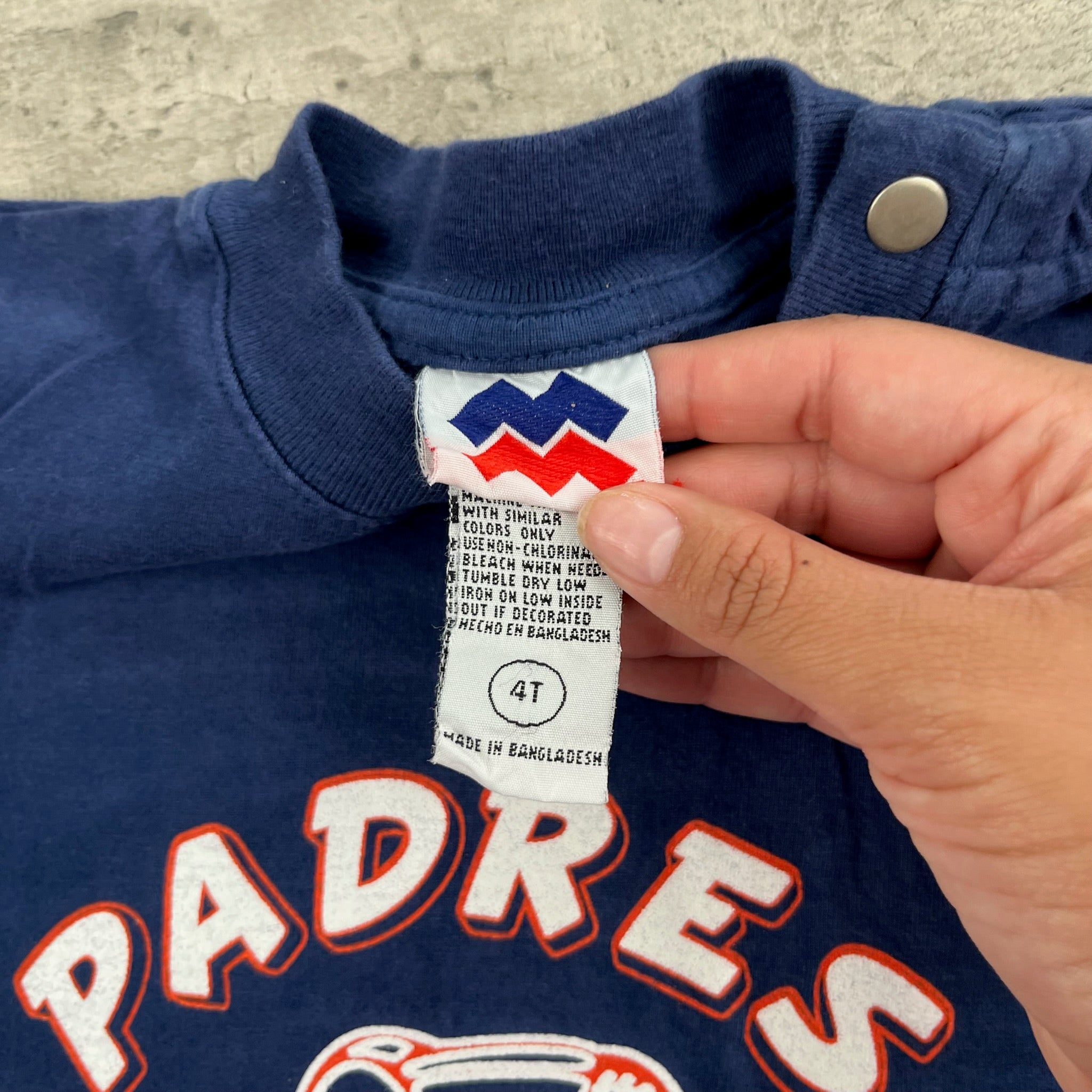 Vintage San Diego Padres Romper 3T