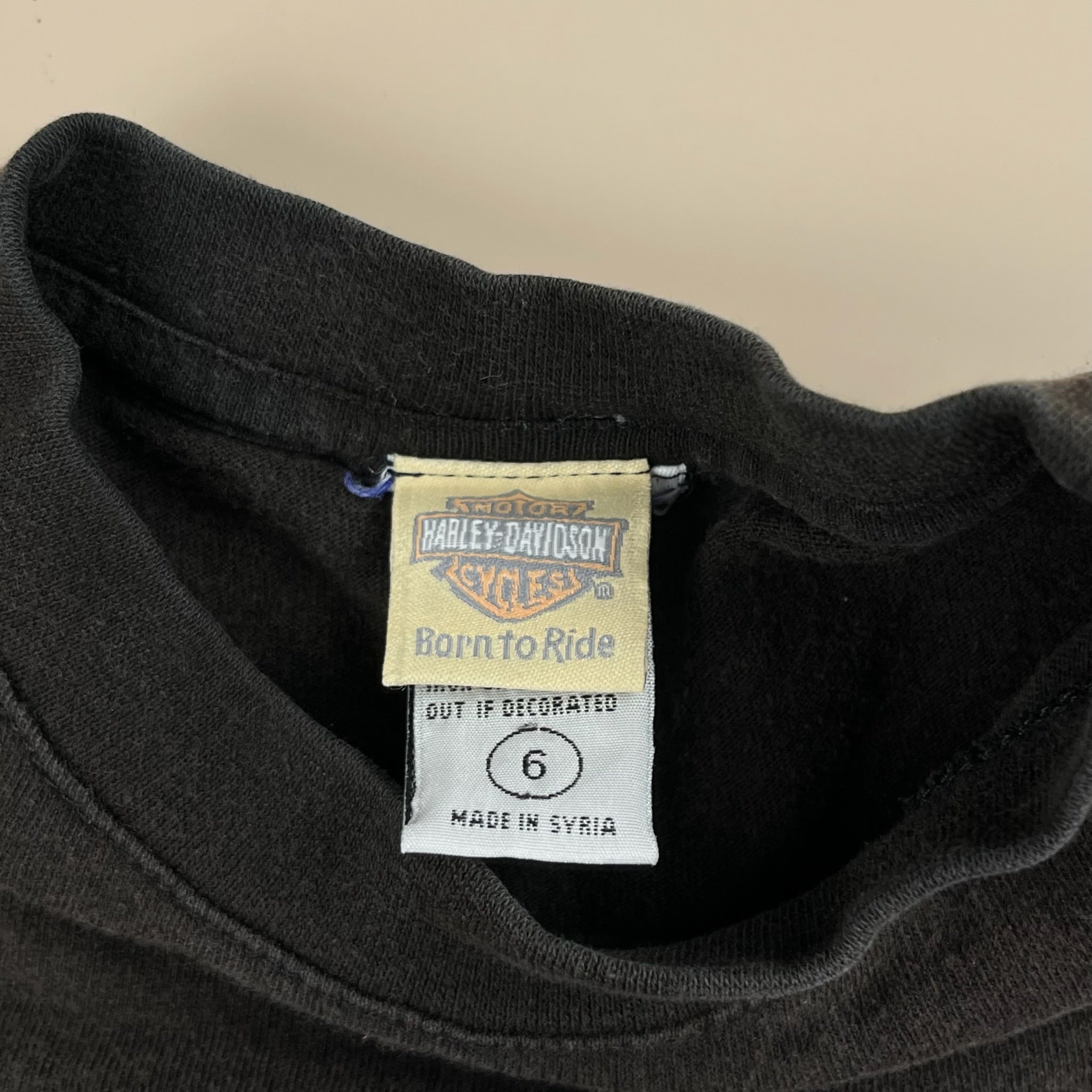 Y2K Harley Davidson T-Shirt 4T