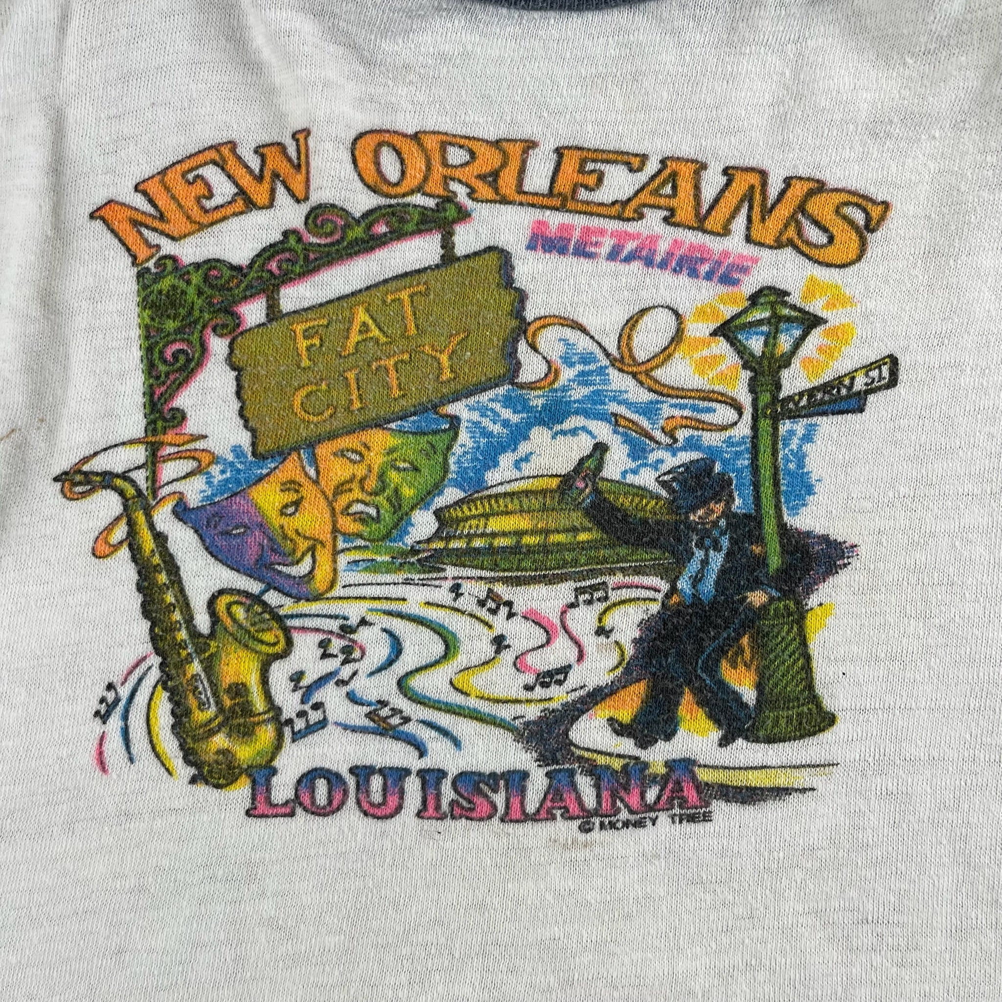 Vintage New Orleans Souvenir Shirt 2T