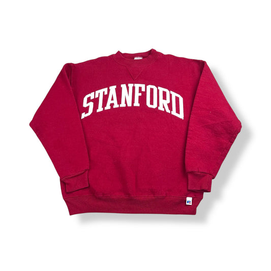 Vintage 90's Stanford University Russell Crewneck Youth Medium