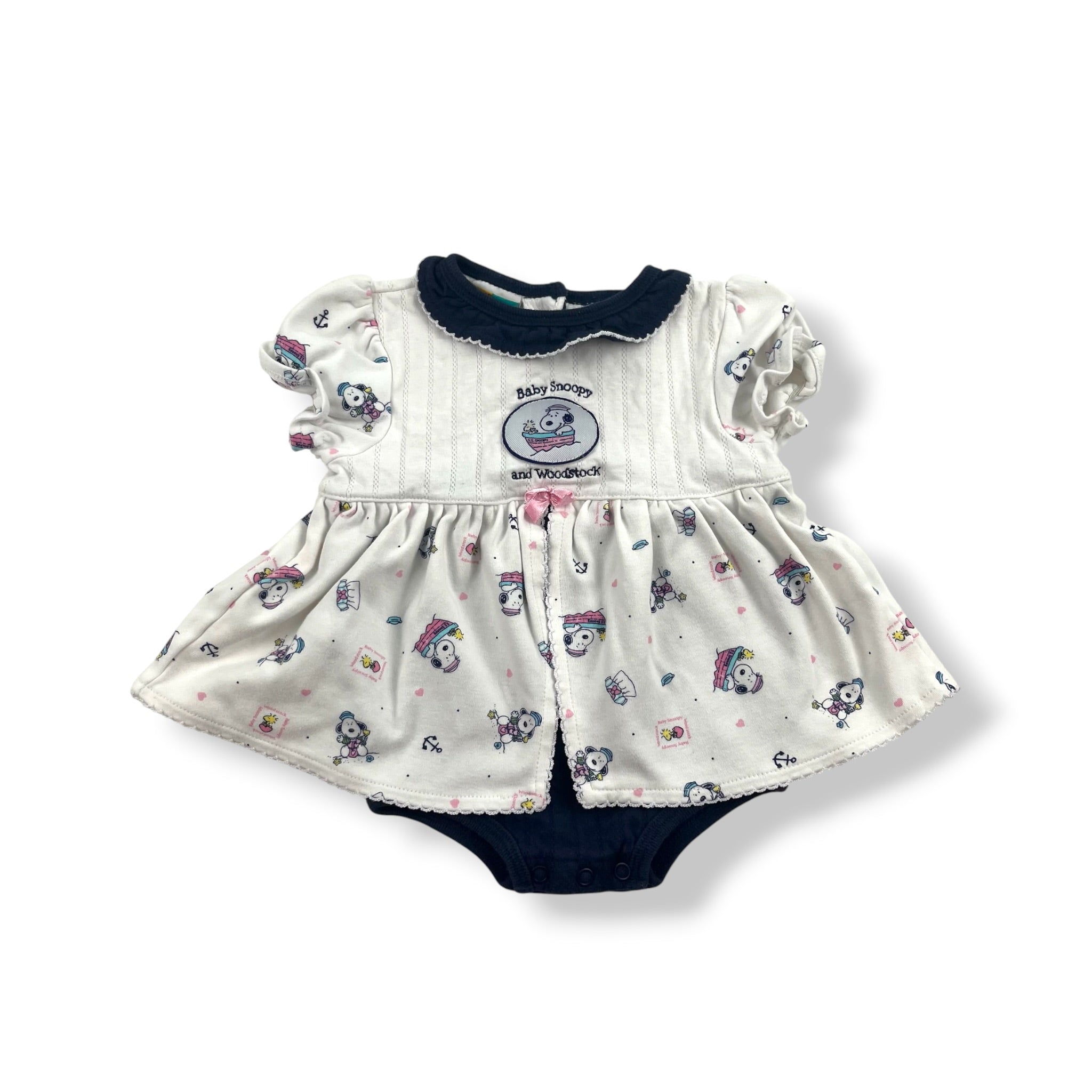 Y2K Baby Snoopy Romper 6-9 Months