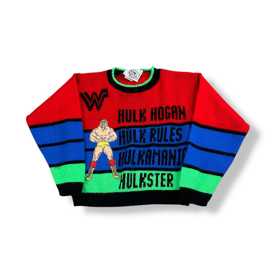 Vintage Hulk Hogan Knit Sweater 3T