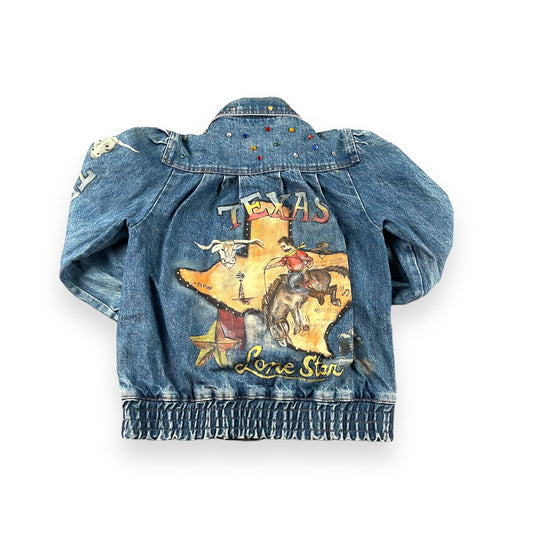 Vintage Texas Jean Jacket Youth Small