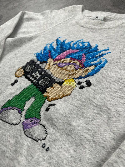 Vintage 90’s Trolls Crewneck Youth Medium