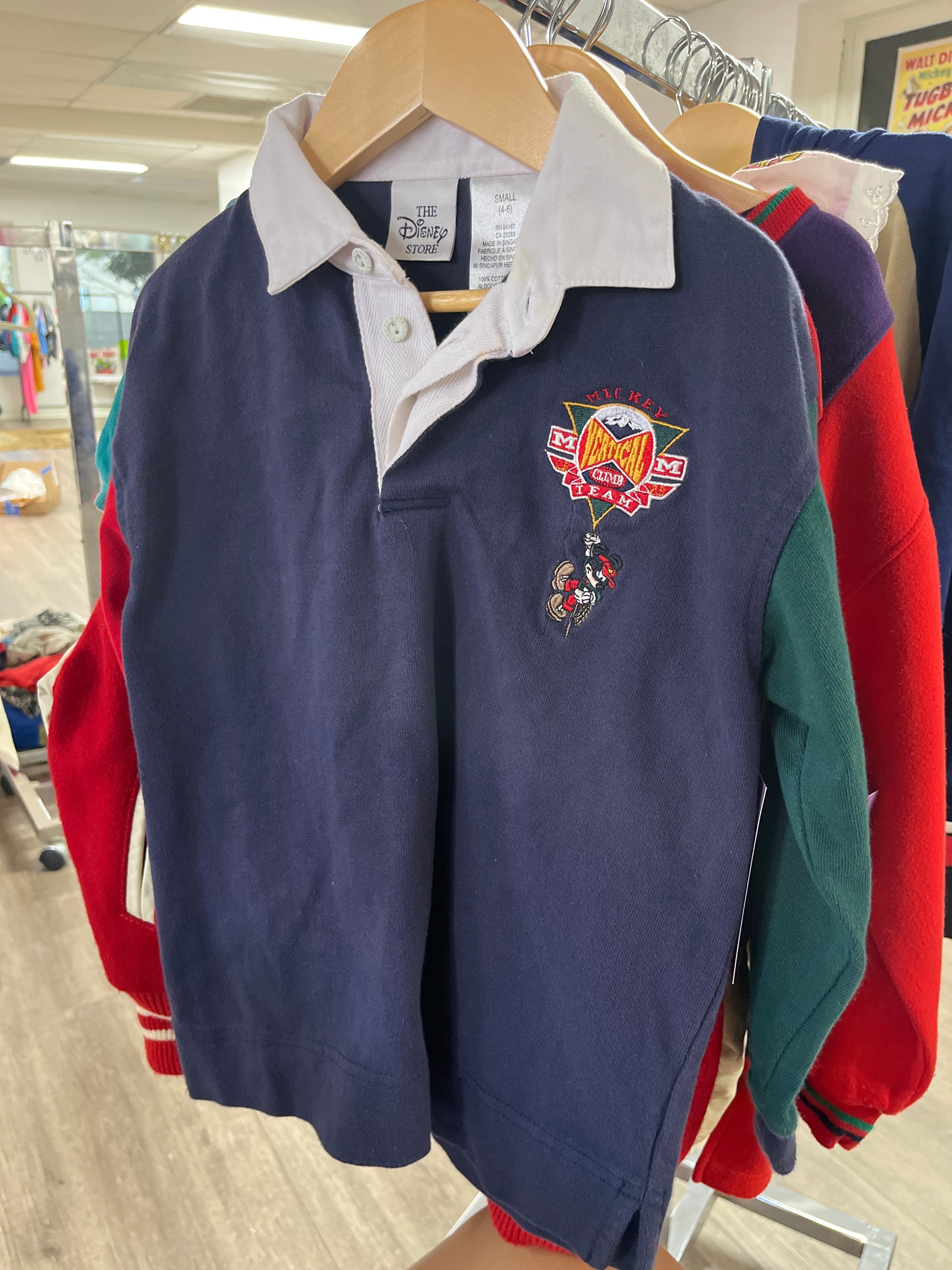 Vtg Mickey Climb 4T