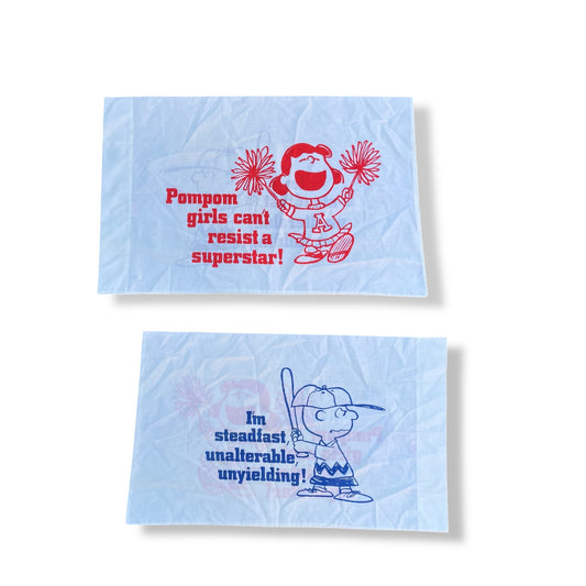 Vintage Peanuts Pillowcase