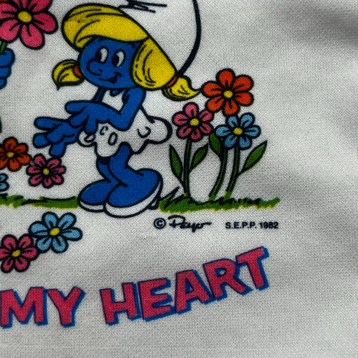 Vintage Smurf Tank 18M