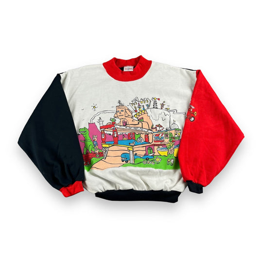 Vintage Pee Wee Herman Crewneck Youth Large