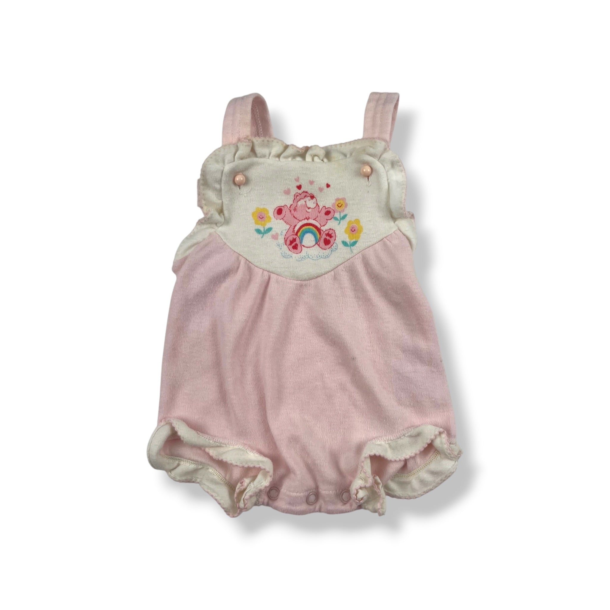 Vintage Care Bears Romper 0-3M