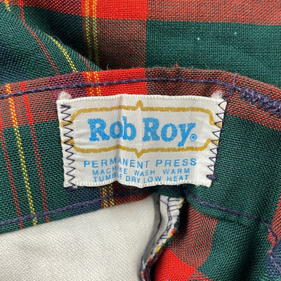 Vintage Rob Roy Plaid Pants 3/4T