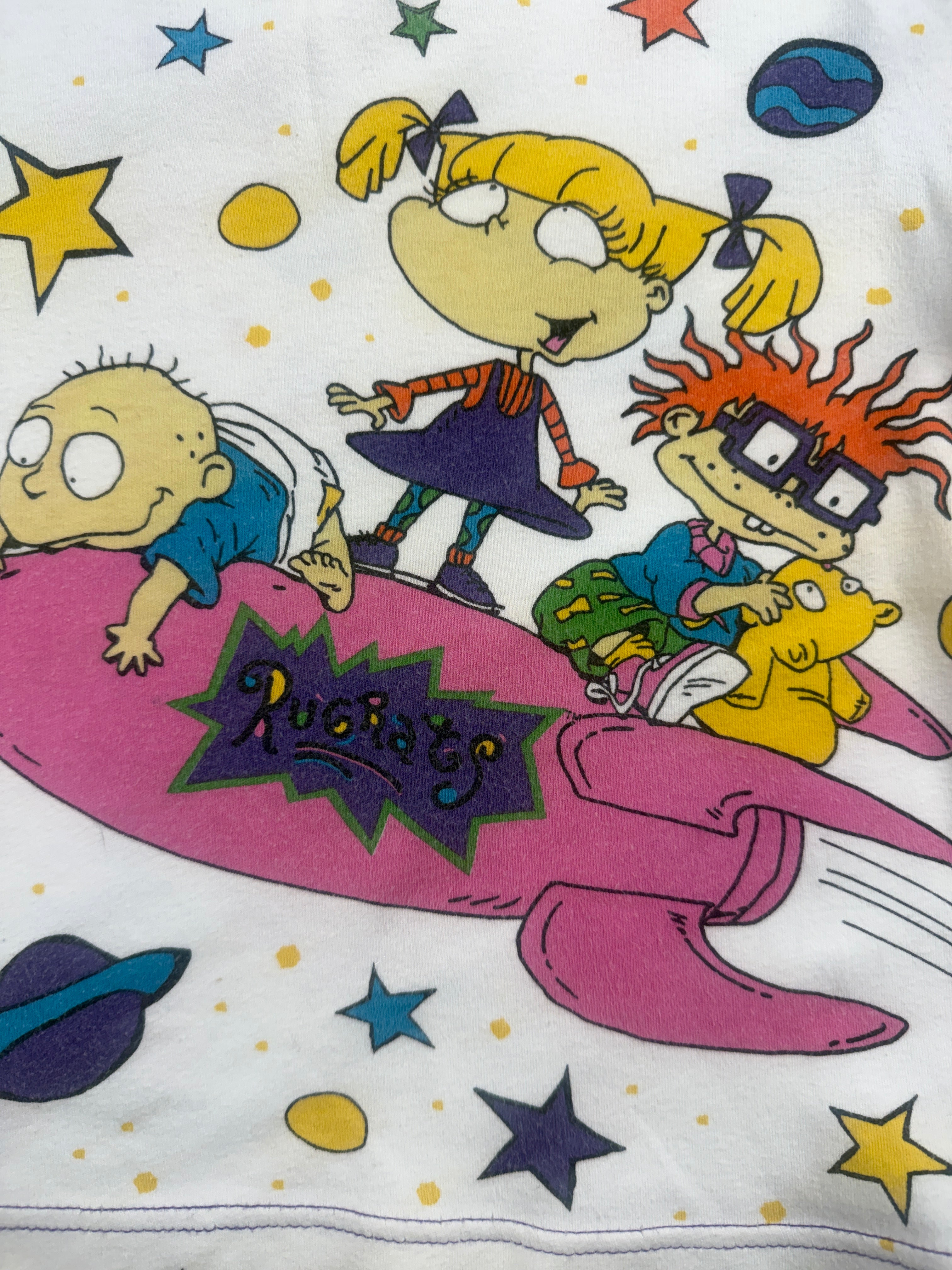 Vintage Rugrats AOP PJ Top 3T