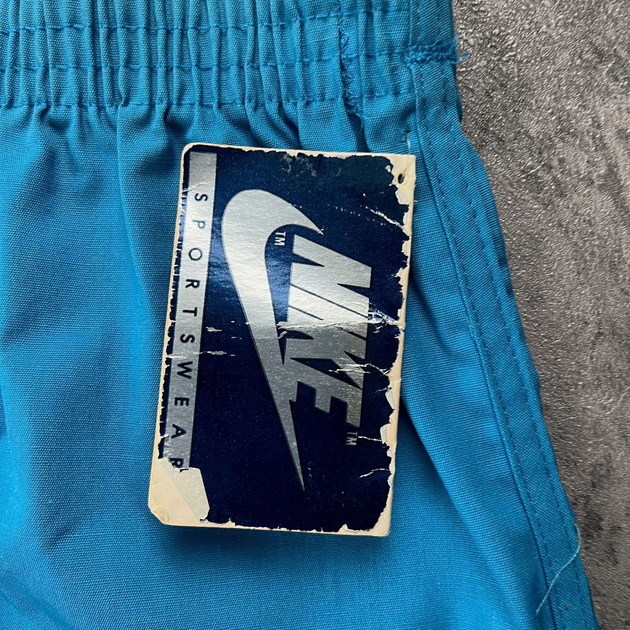 Vintage 80’s Deadstock Nike Track Shorts Youth Medium