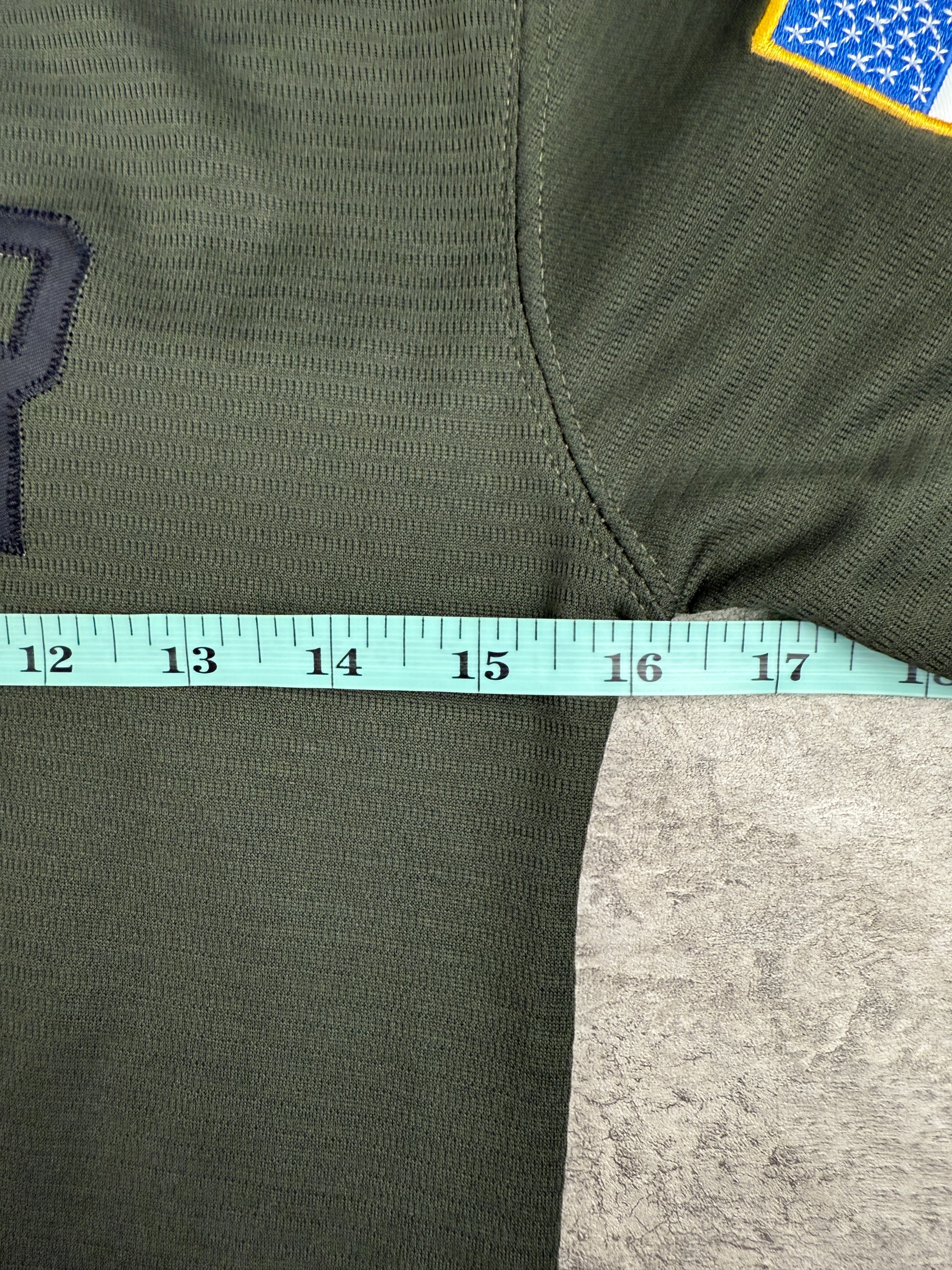 Los Angeles Dodgers Kyle Seager Salute To Service Stitched Jersey Youth Small