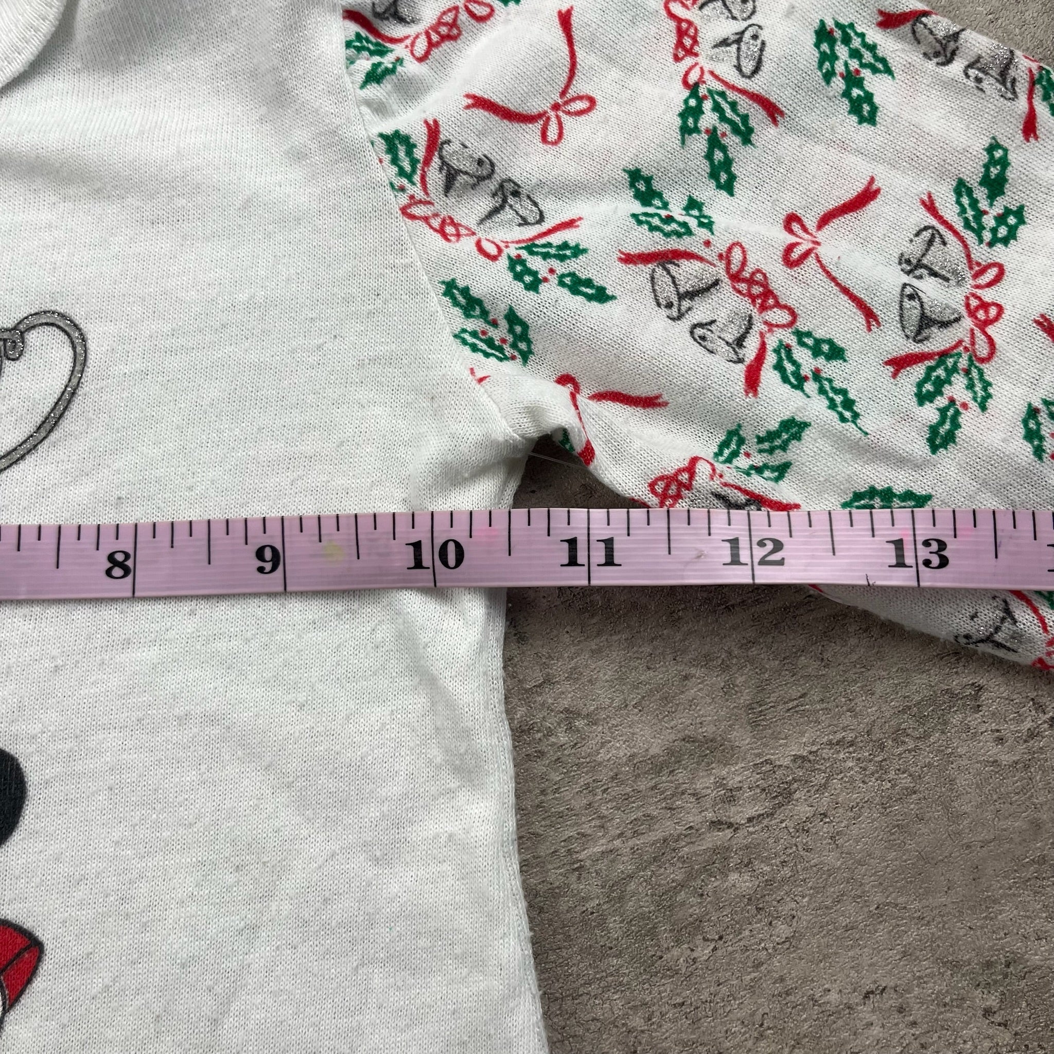 Vintage Minnie Mouse Holiday Long Sleeve 2T