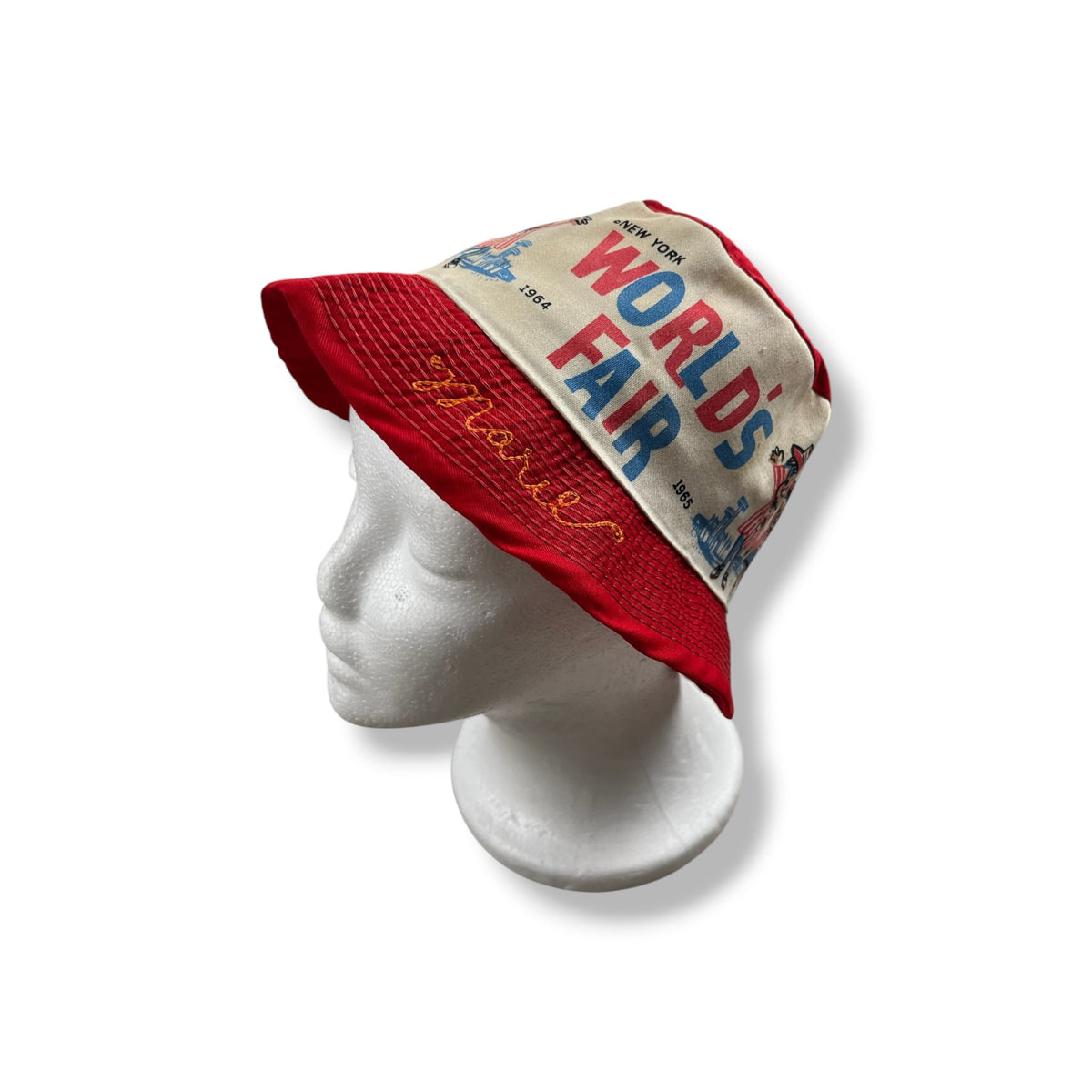 Vintage 60's World Fair Bucket Hat 2-5T