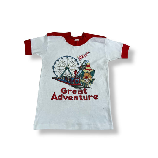 Vintage Six Flags Great Adventure Ringer 4T
