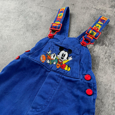 Vintage Mickey Mouse Overalls 18 Months