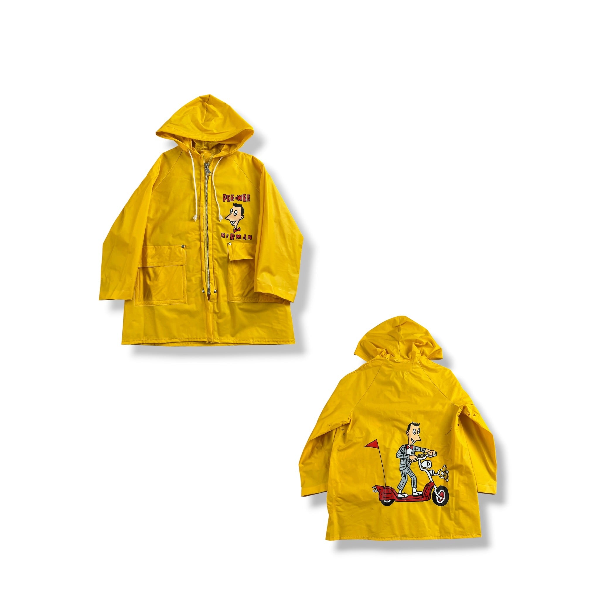 Vintage Peewee Herman Raincoat 4-6T