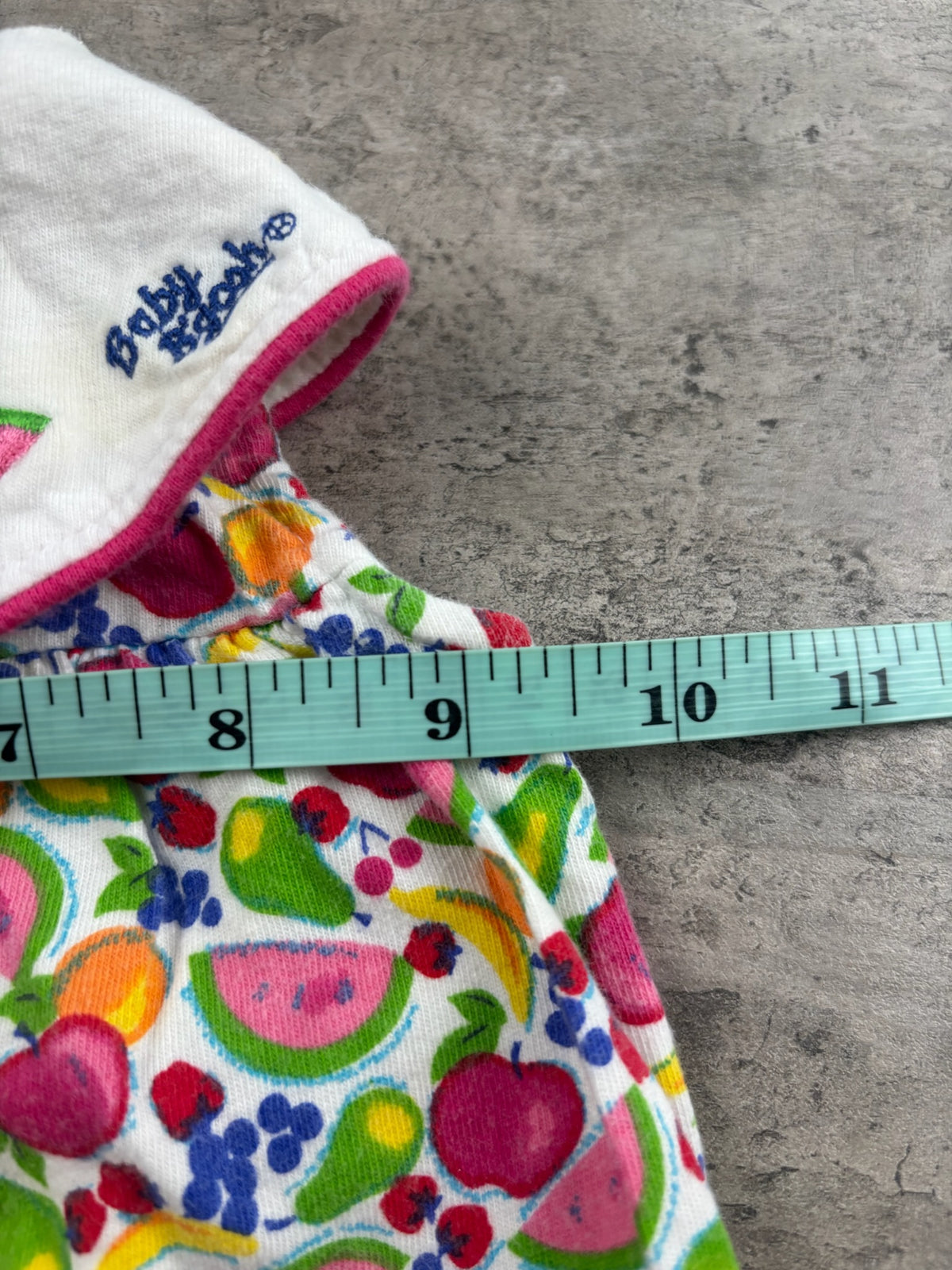 Vintage OshKosh Fruit Romper 6-9M