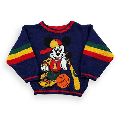 Vintage Mickey Mouse Crewknit 2T