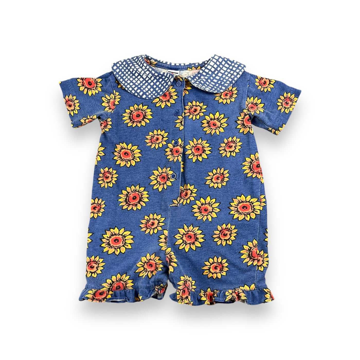 Vintage Circo Sunflower Romper 2/3T