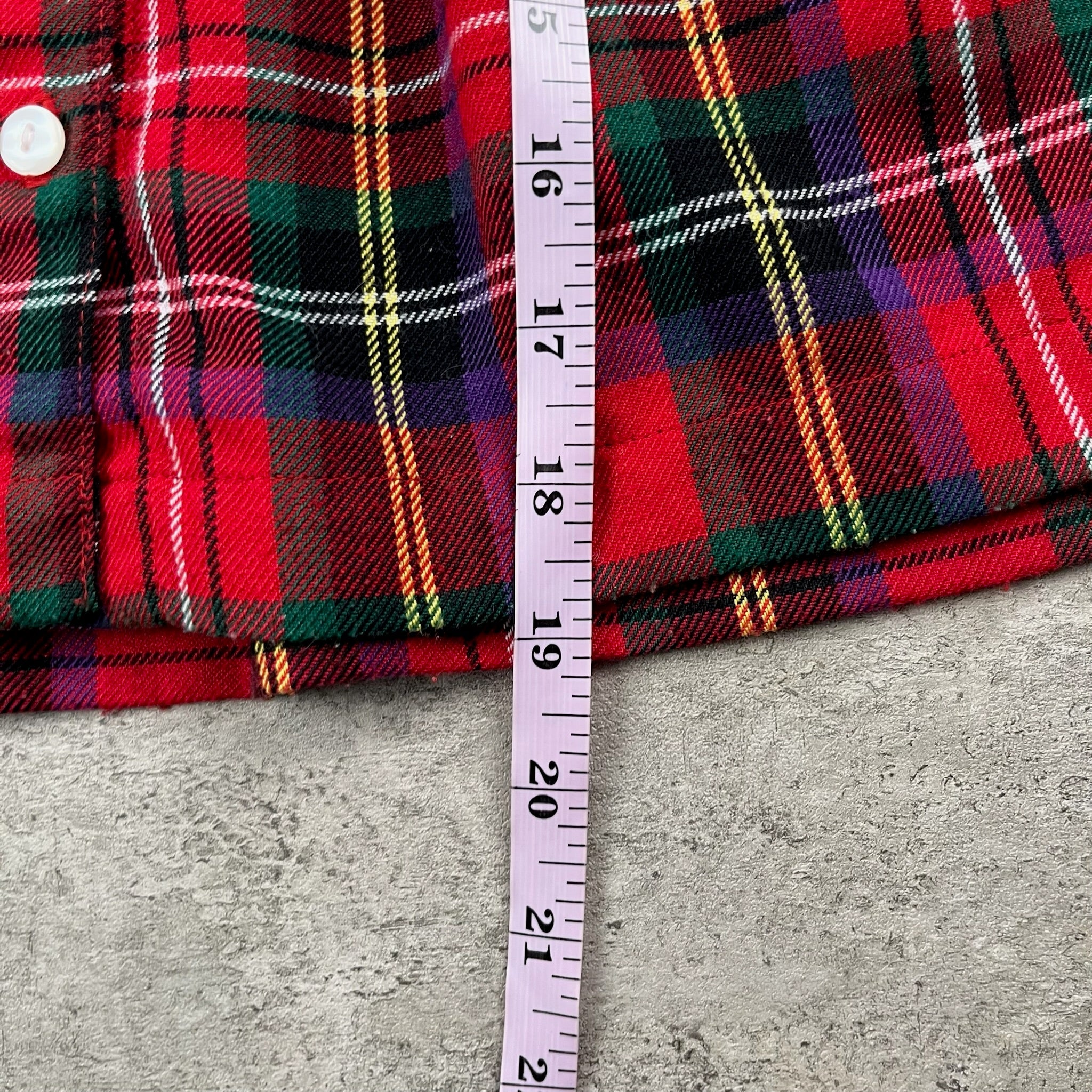 Vintage OshKosh Flannel Dress 3T