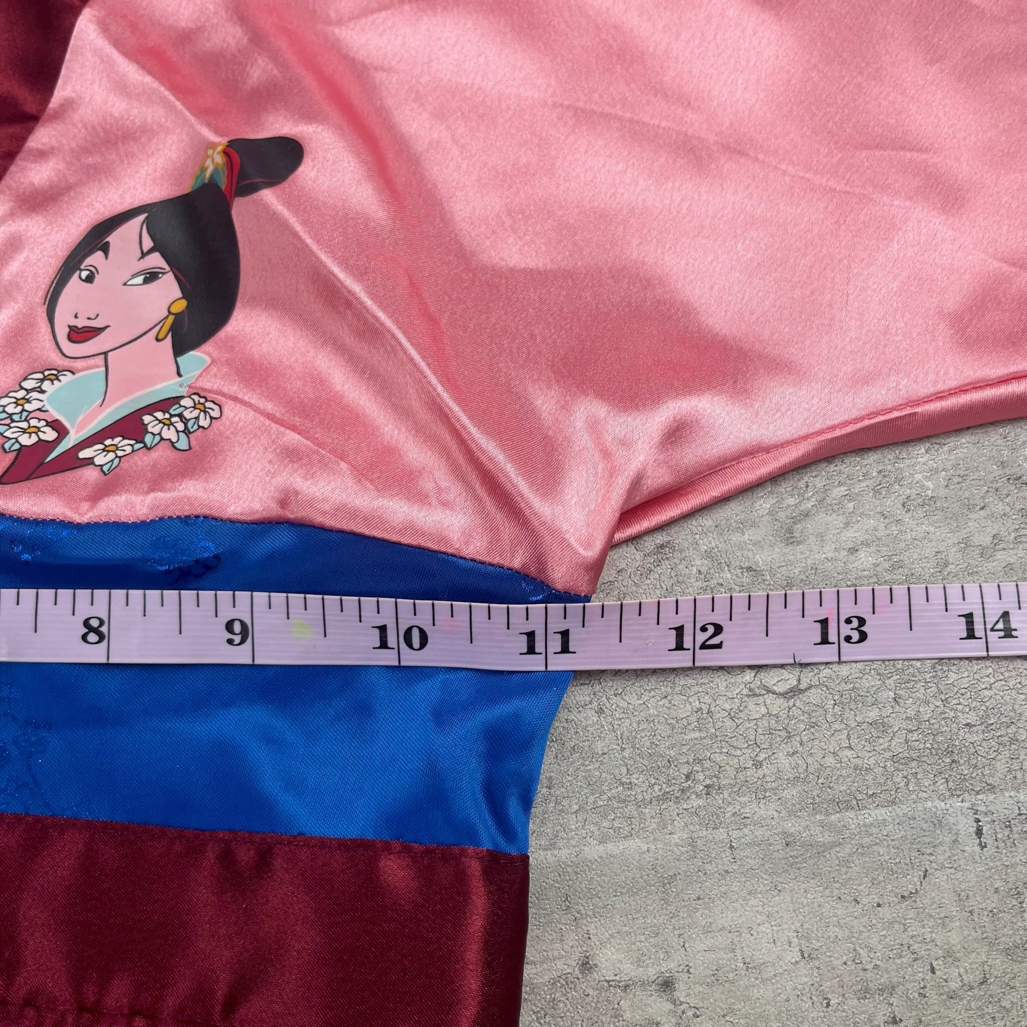 Vintage Mulan Costume Youth Medium
