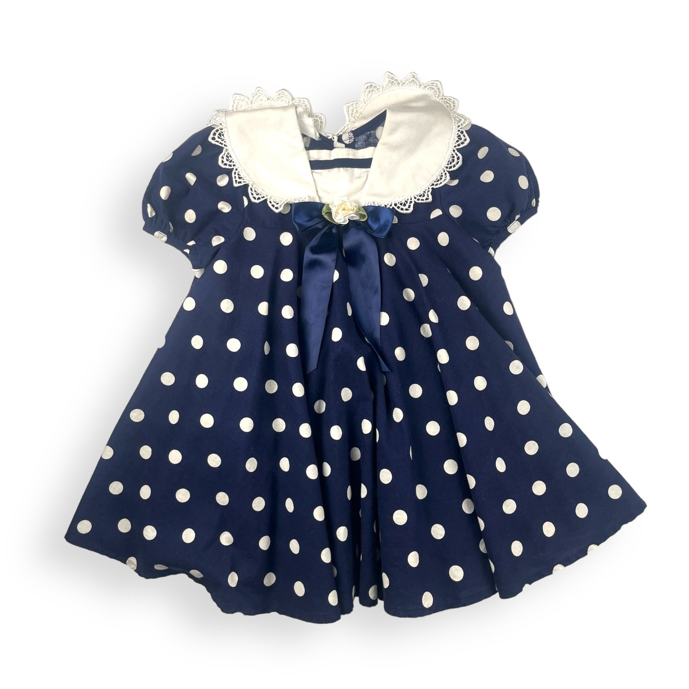 Vintage Polka Dot Dress 3/4T