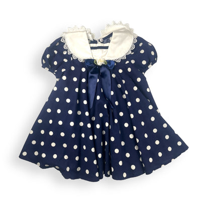 Vintage Polka Dot Dress 3/4T