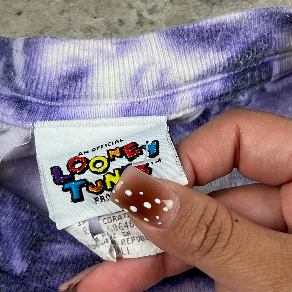 Vintage Tweety Tie Dye 6x