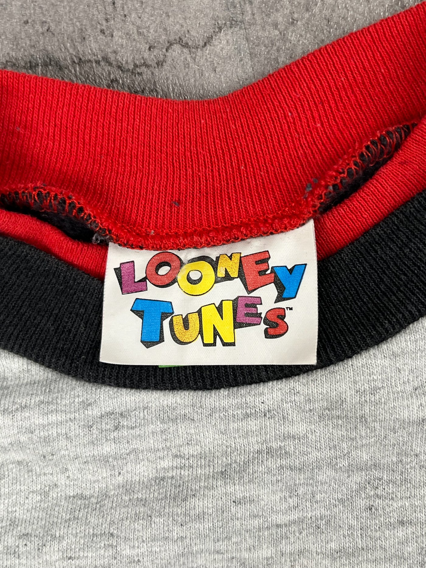 Vintage Looney Tunes Racetrack Crewneck 4T