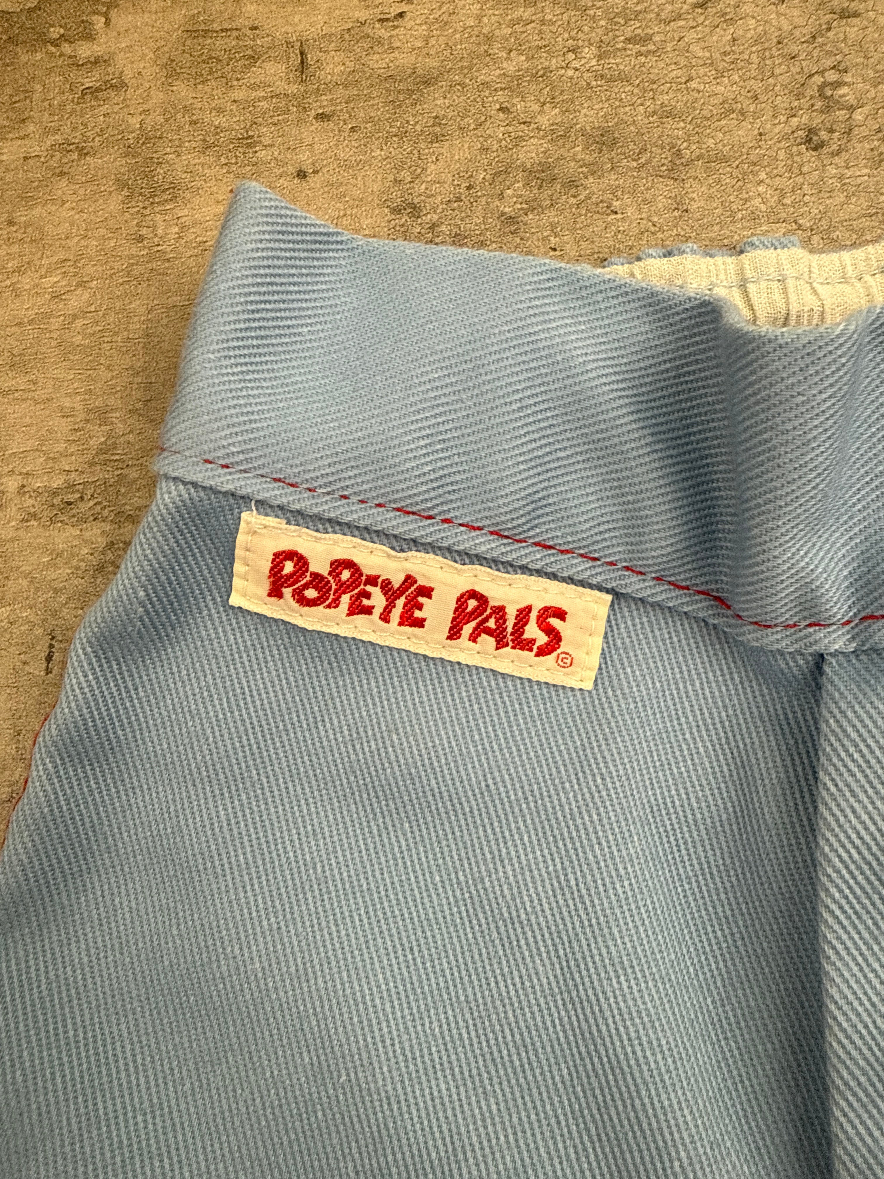 Vintage Popeye Pals Pants 12 mo