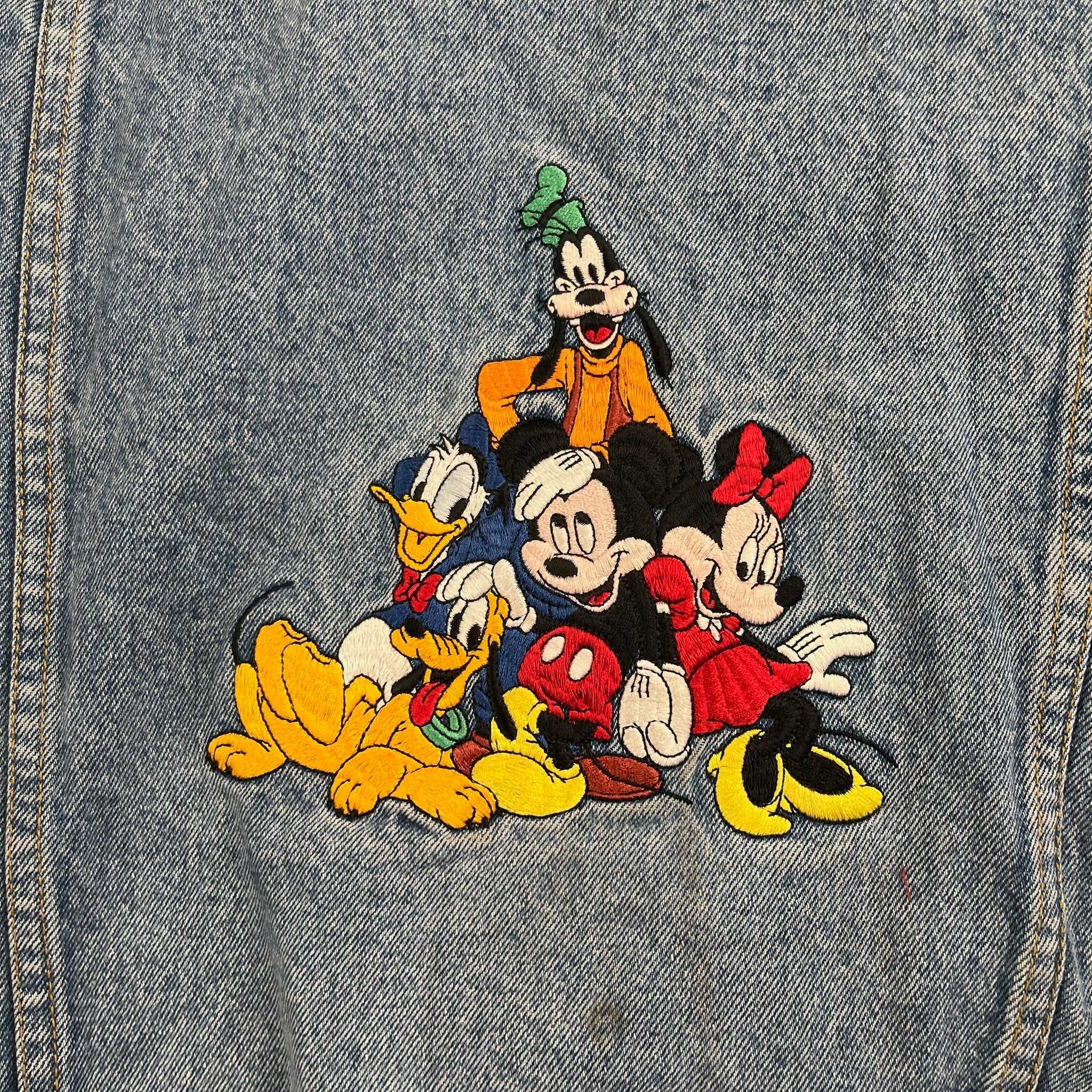 Vintage Mickey & Friends Denim Jacket Youth Medium