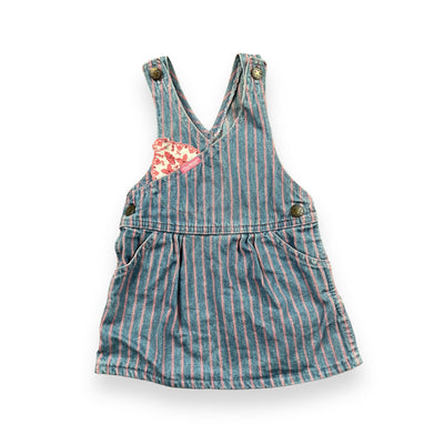 Vintage OshKosh Overall Dress 9-12 Months