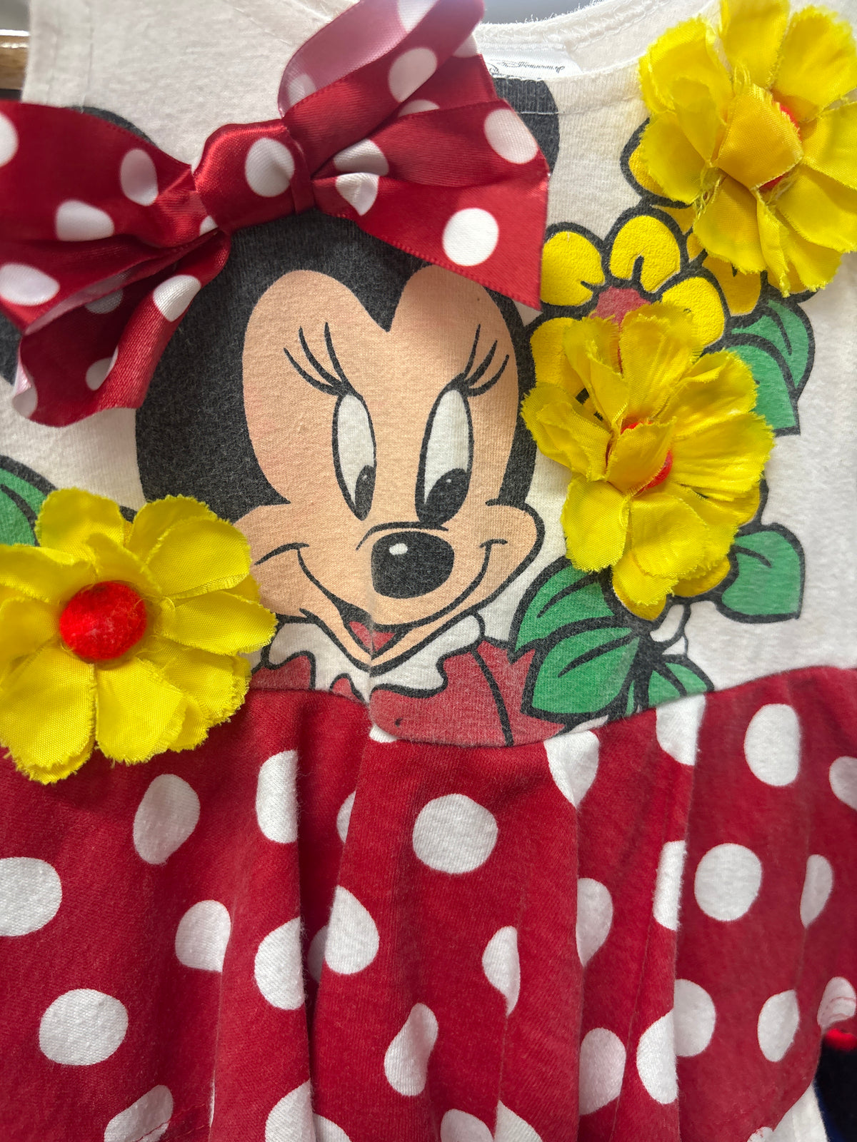 Vintage Minnie Mouse Romper 6-9 Mo