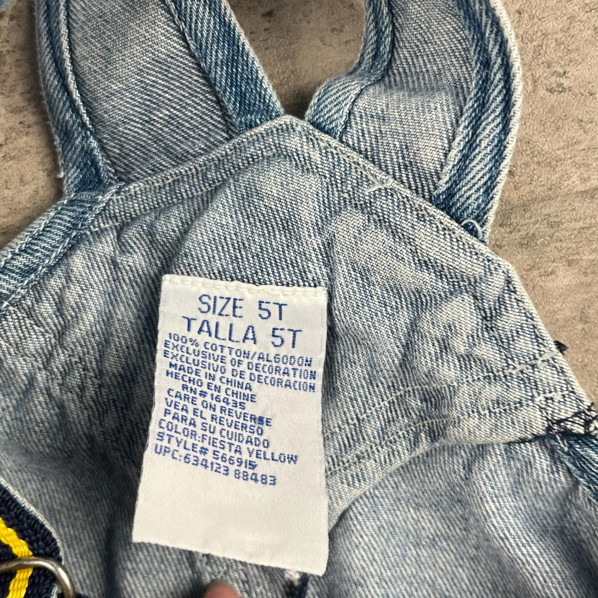 Vintage Bob The Builder Shortalls 3/4T