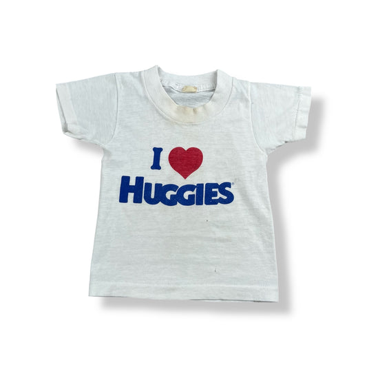 Vintage I Love Huggies 9-12 Months