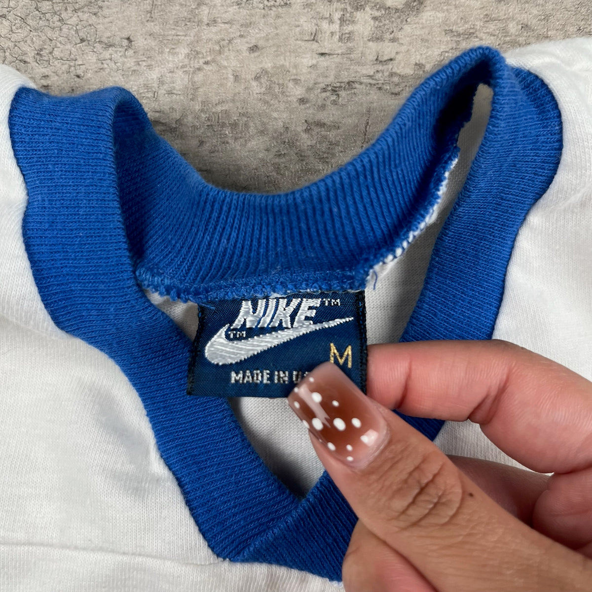 Vintage 80's Nike Tank Youth Large Adult XS