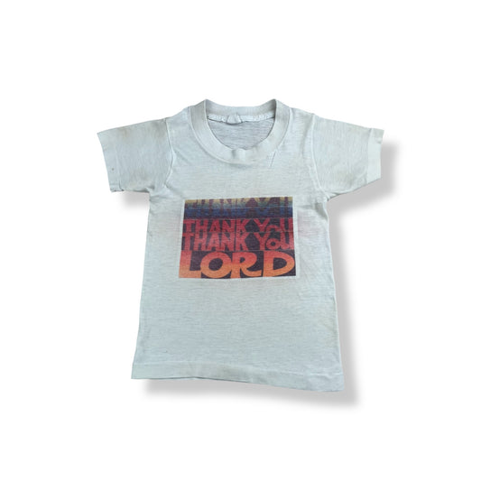 Vintage Thank You Lord T-Shirt 4T
