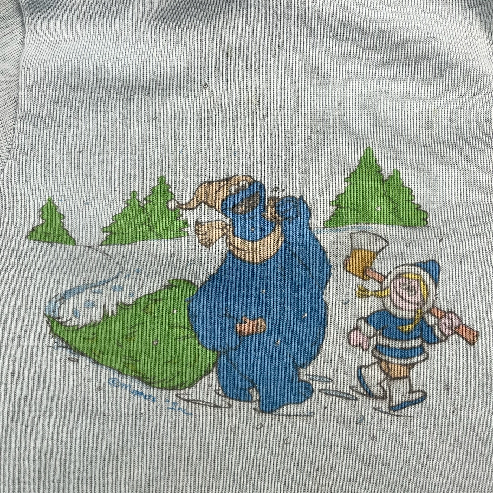 Vintage Cookie Monster Longsleeve 2T