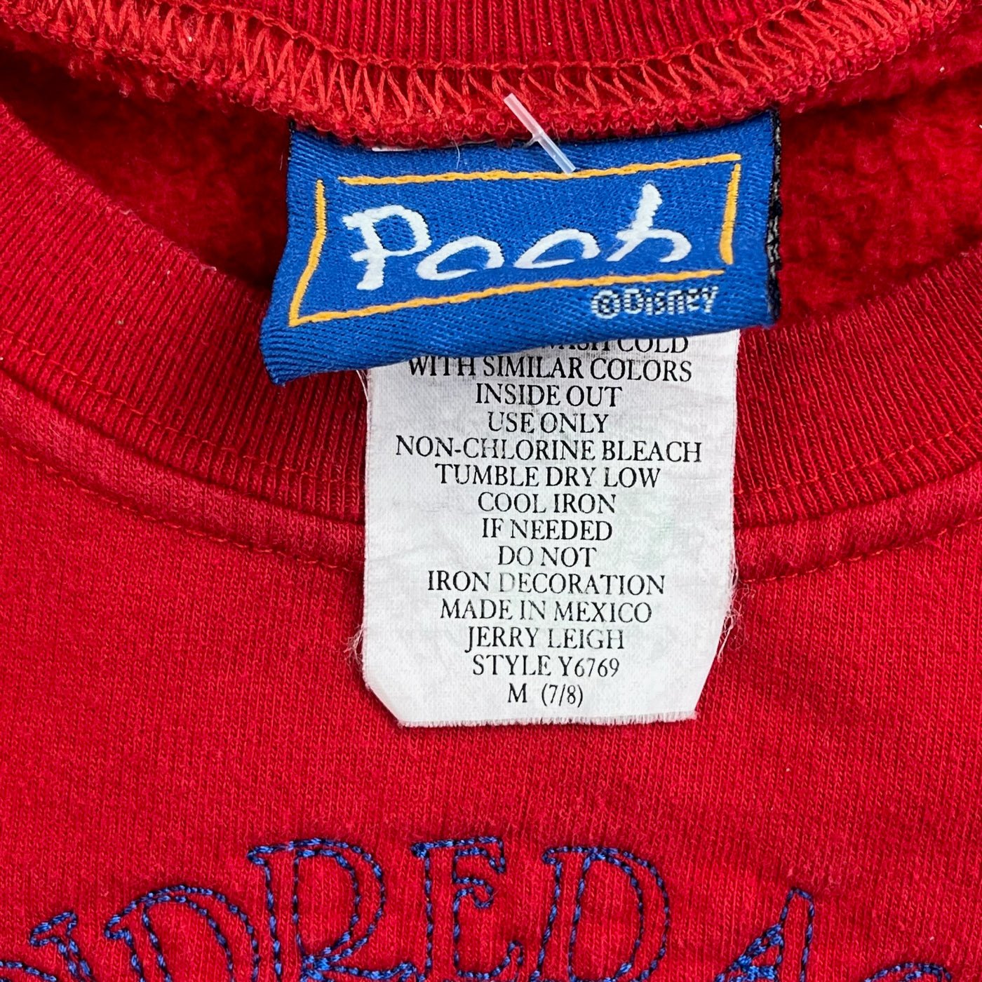 Vintage Winnie The Pooh Crewneck 5/6T