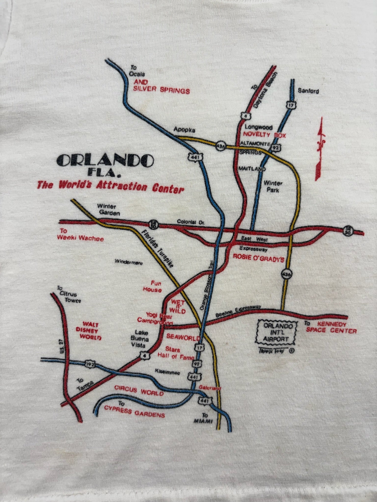 Vintage Orlando Florida Souvenir Shirt 18-24 mo