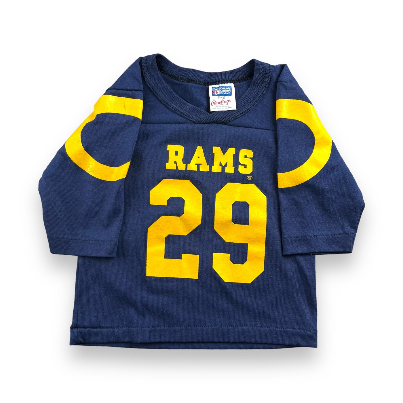 Vintage #29 Los Angeles Rams Jersey 2T